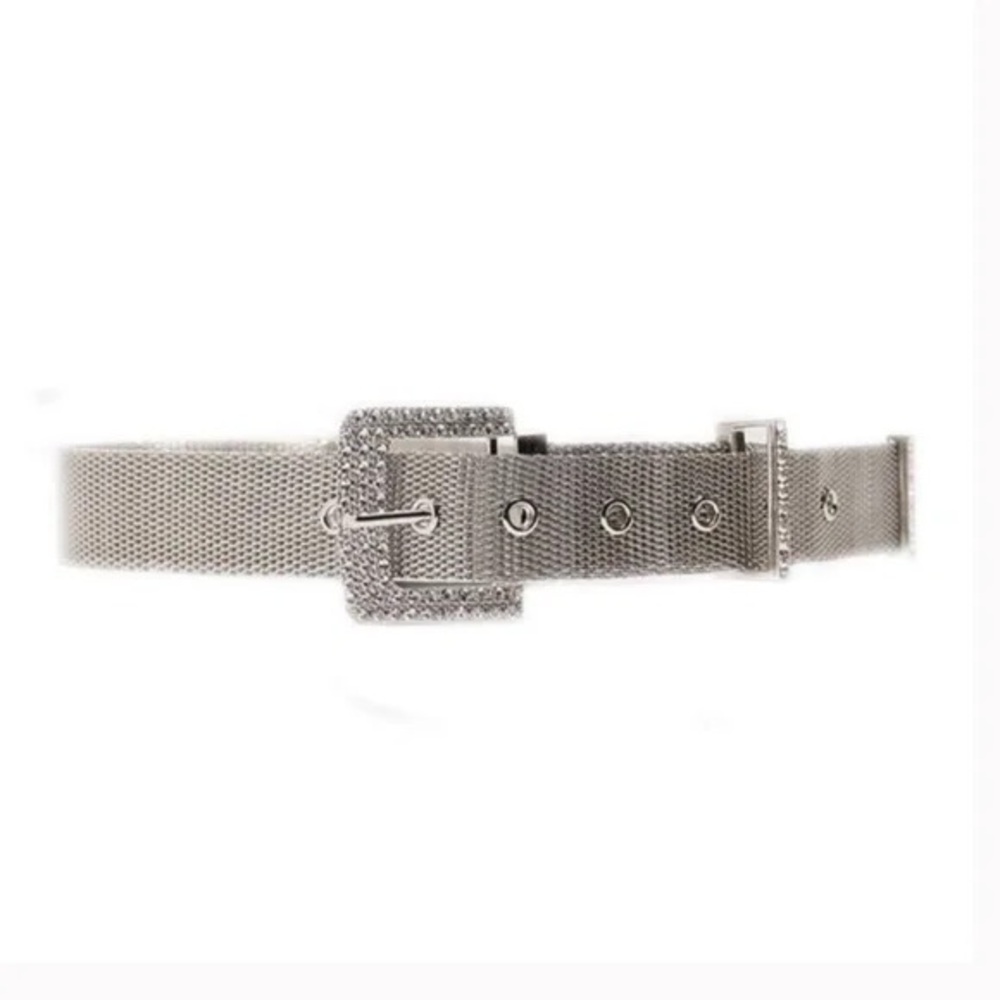 Zara Silver Mesh Belt